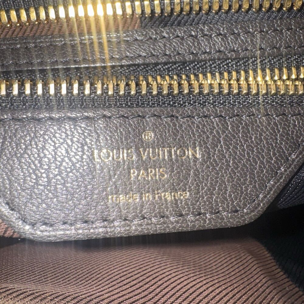 Louis Vuitton Marine Monogram Tri Color Leather Canvas Ltd Edition Blocks Tote - Picture 14 of 16